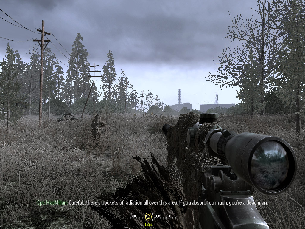 Call Of Duty Modern Warfare Źródło: notanothersequel.blogspot.com